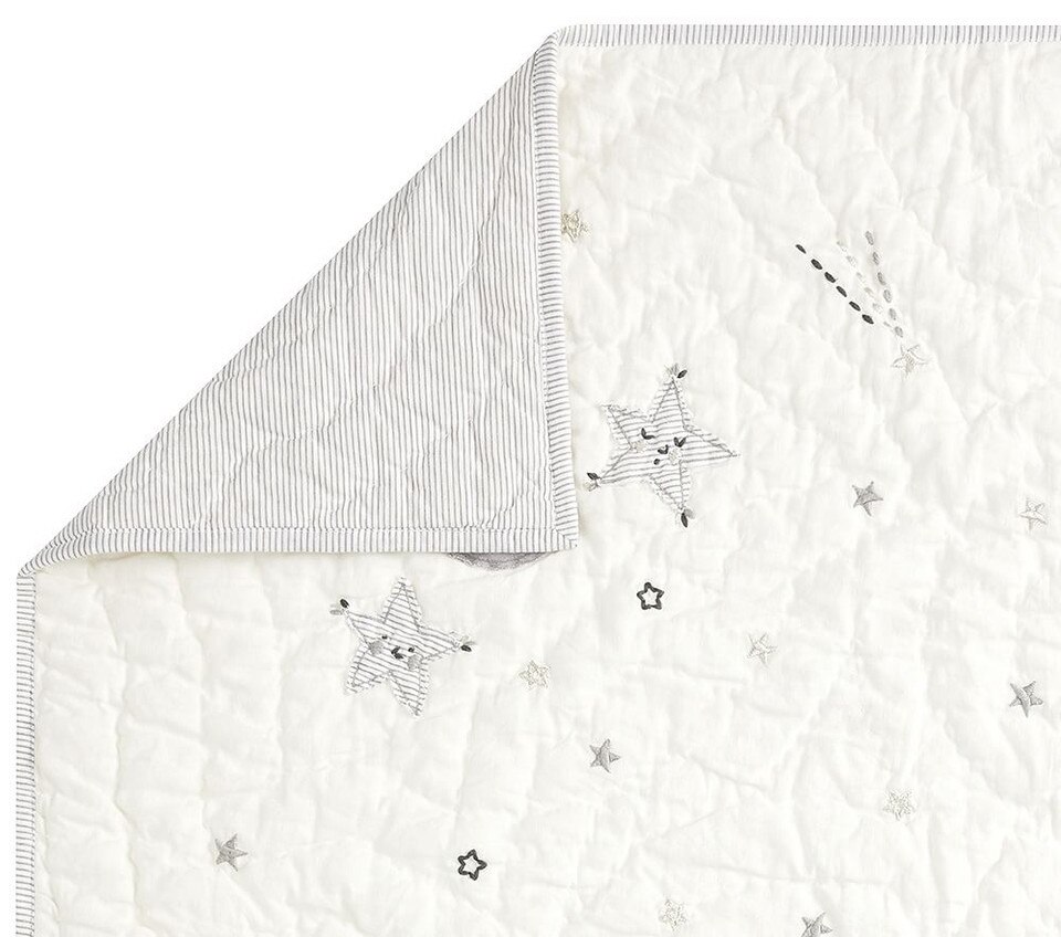 Skye Linen Baby Bedding Pottery Barn Kids UK